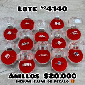 Lote 4140, anillos. La fabrica