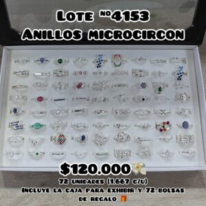 Lote 4153, anillos. La fabrica