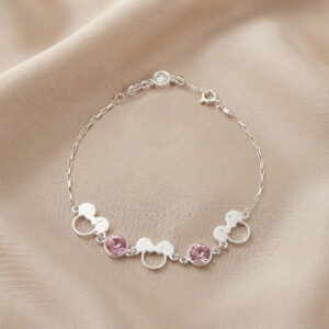 Pulsera 20 mujer minnie rosa, La fabrica